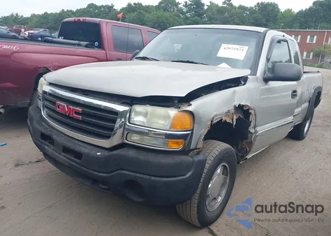 2004 GMC Sierra 1500 Sle from USA, damaged, VIN 2GTEK19T841242404